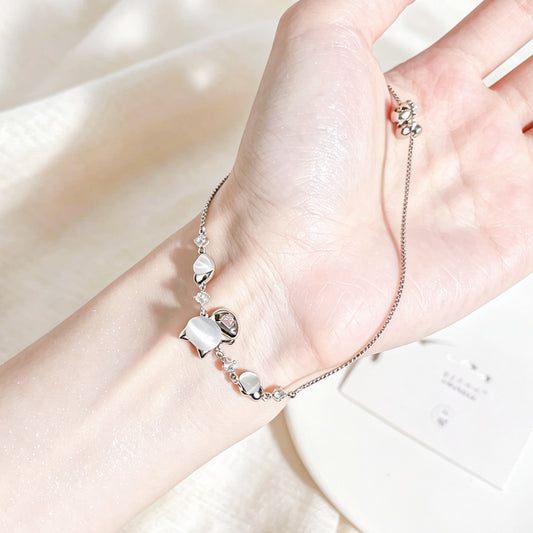 Lilac Kitten Bracelet