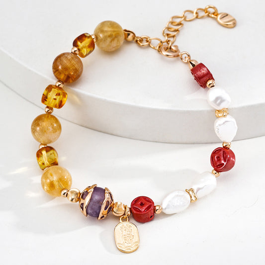 Multi-Gemstone Good Luck Bracelet