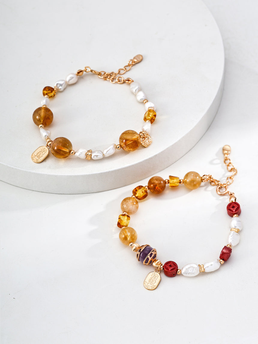 Multi-Gemstone Good Luck Bracelet