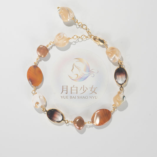 Aurelia Coast – Amber Shore Bracelet