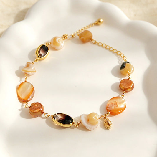 Aurelia Coast – Amber Shore Bracelet