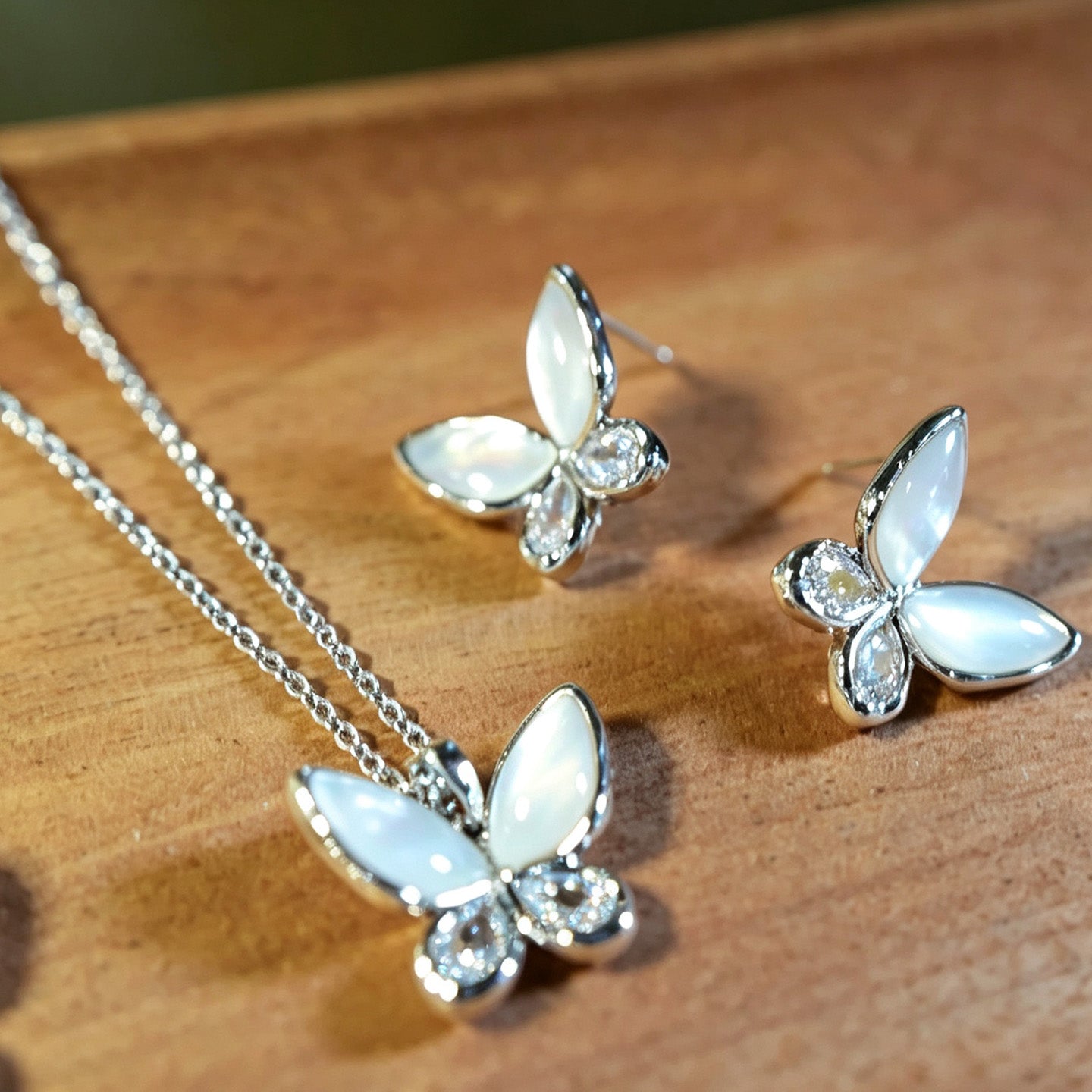Butterfly Jewelry Set