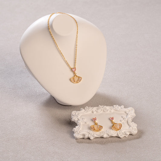 Ginkgo Whisper Jewelry Set