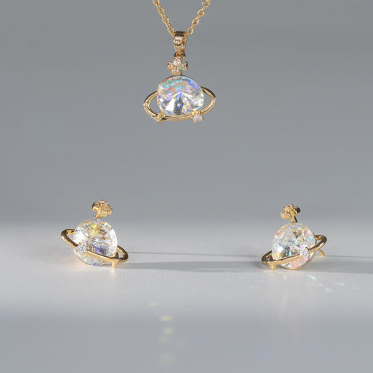 Orbit of Wonder Planet Jewelry Set