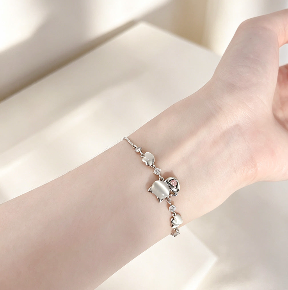 Luminous Cat's Eye Fox Bracelet