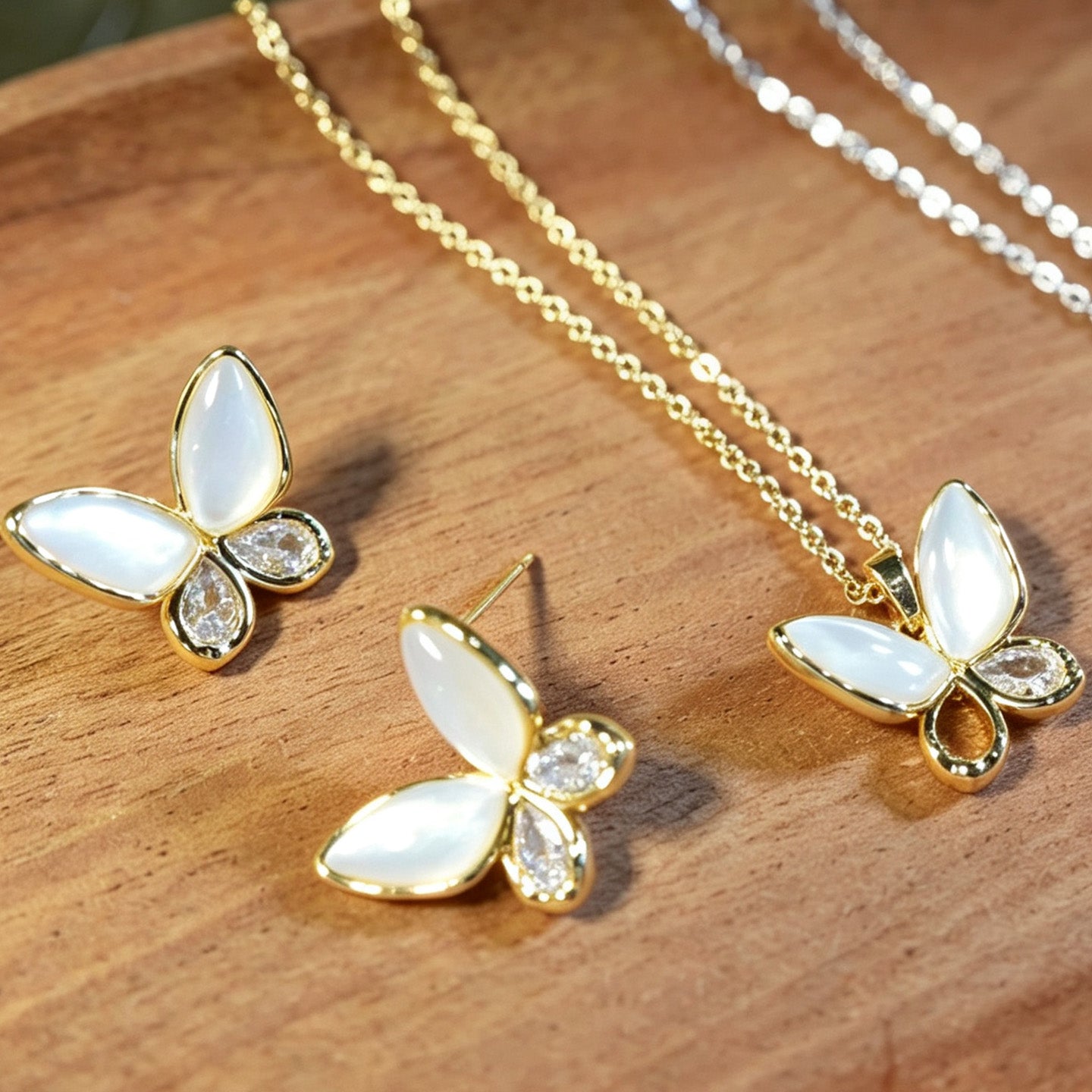 Butterfly Jewelry Set