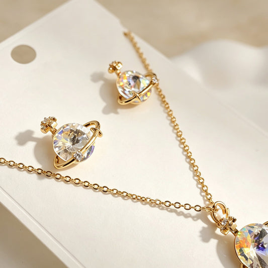 Orbit of Wonder Planet Jewelry Set