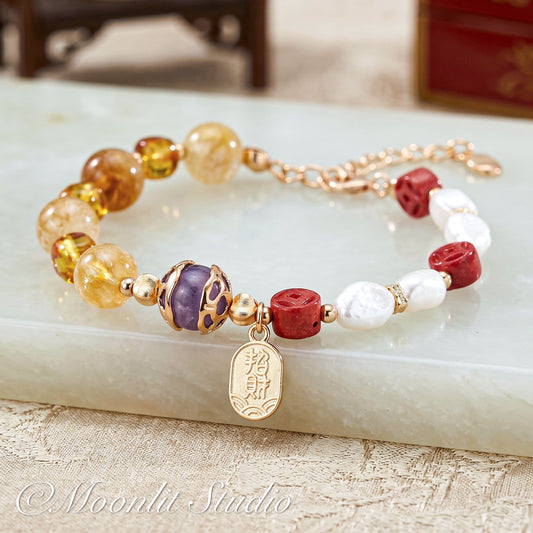 Multi-Gemstone Good Luck Bracelet