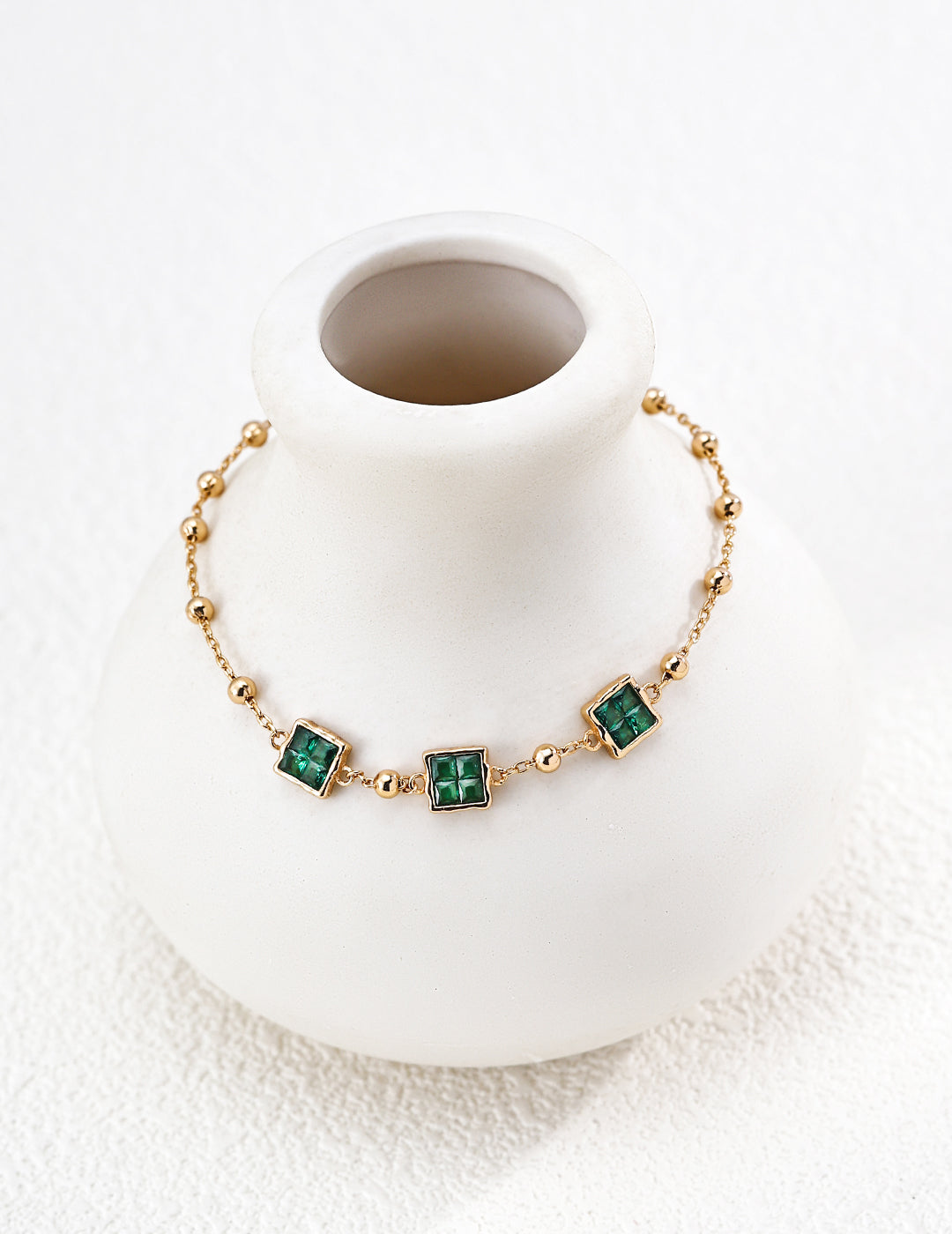 Emerald Green Zirconia Bracelet