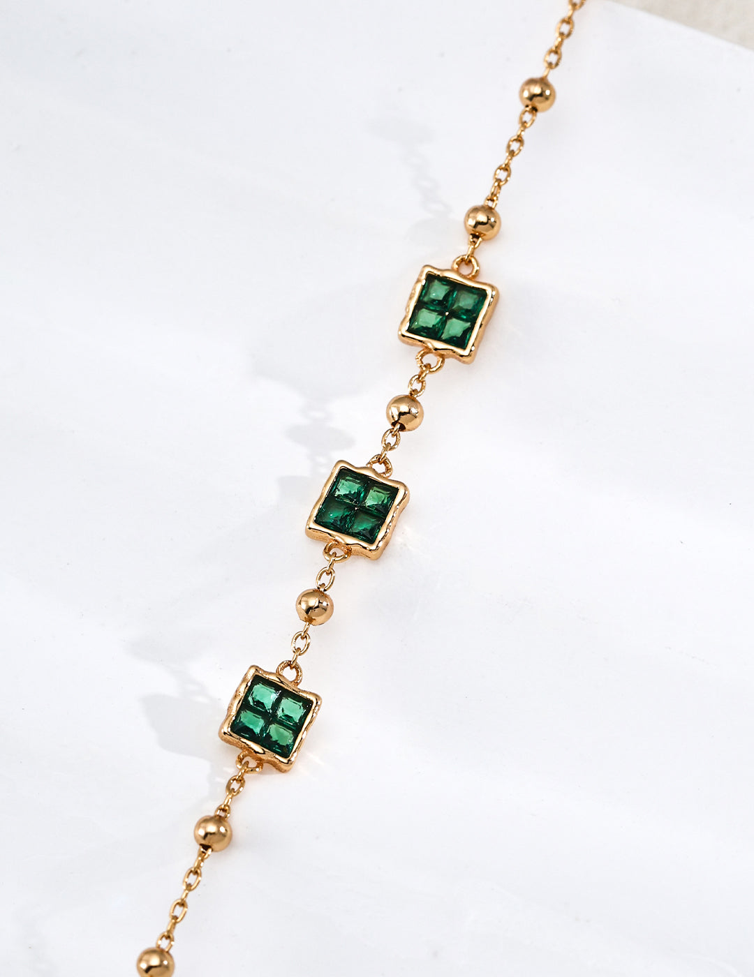 Emerald Green Zirconia Bracelet