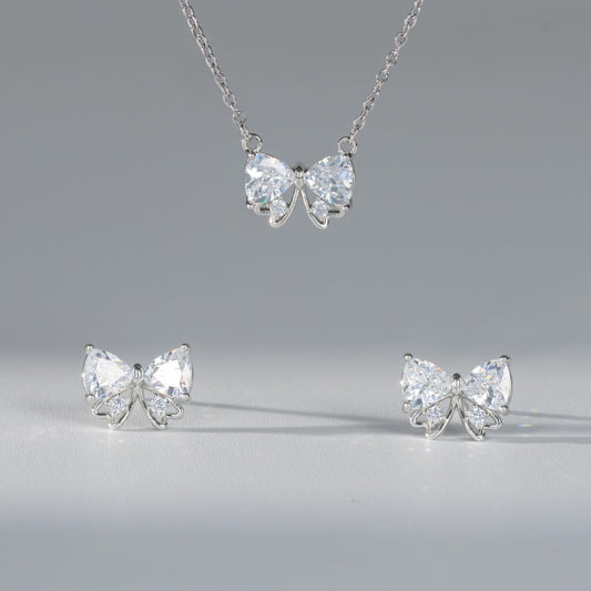 Radiant Bow Jewelry Set
